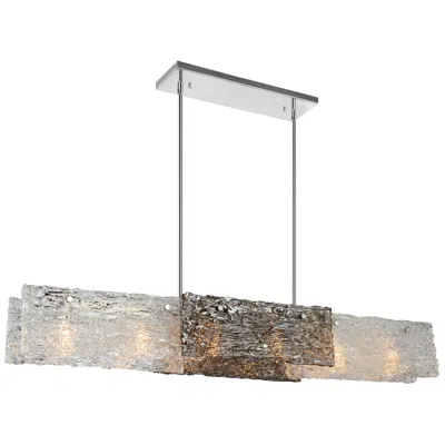 Cwi Lighting Wilma 6 Light Chrome Down Chandelier