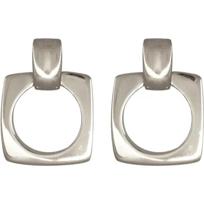 Cxc Aldaba Earrings In Silver