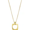 Cxc Aldaba Necklace In Gold