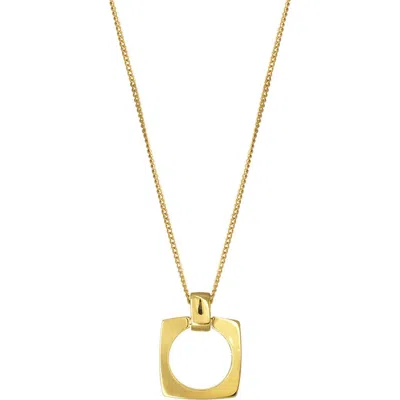 Cxc Aldaba Necklace In Gold