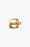Cxc Aldaba Ring In Burgundy