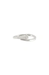 Cxc Diamond Nail Bracelet In Metallic