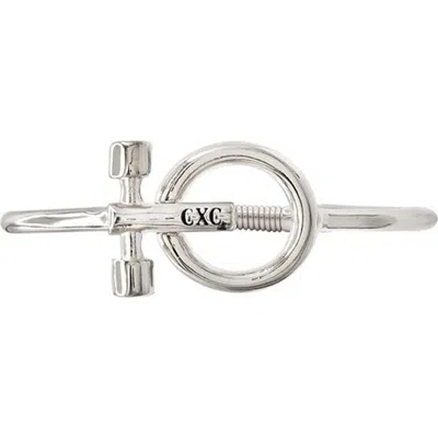 Cxc Equilibrium Mini Bracelet In Silver