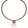 Cxc Equilibrium Mini Choker In Brown