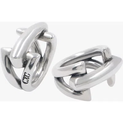 Cxc Hippodrome Ring In Silver