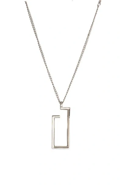Cxc Ionian Necklace In Silver
