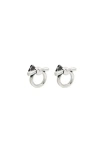 Cxc Mini Omega Earrings In Metallic