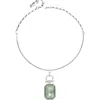 Cxc Omega Light Choker In Metallic