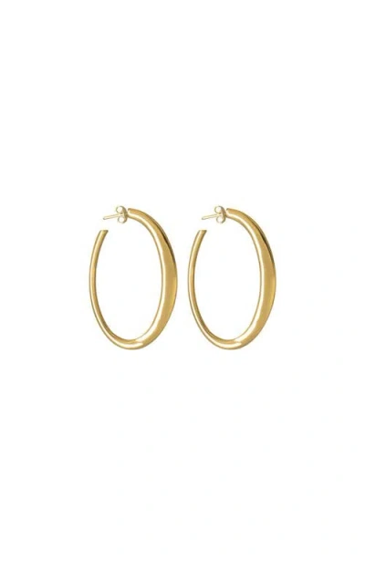 Cxc Orbit Hoop Earrings In Gold