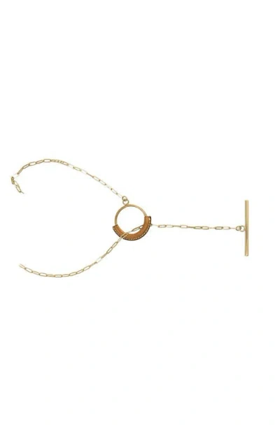 Cxc Origins Sliding Necklace In Gold