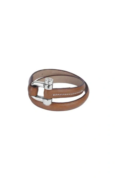 Cxc Shackle Bracelet Roll In Silver