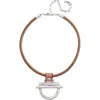Cxc Jwnec00128 Necklace In Brown