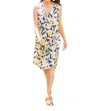 Cy Fashion Alamo Square Dress In Multi Color In Multi