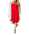 Cy Fashion In The Now Dress In Red In Red
