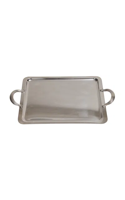 Cy Kitchen - Christofle Rectangular Tray - Silver