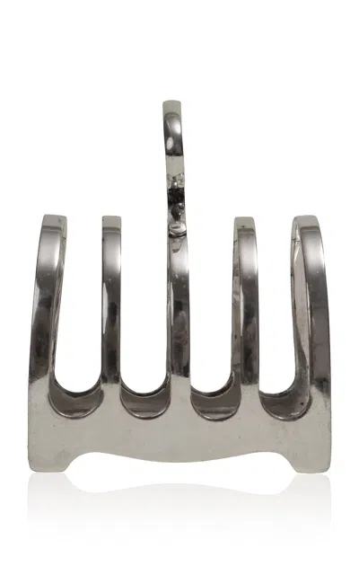 Cy Kitchen - Curved Toast Holder - Silver