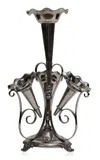 Cy Kitchen - Epergne Quartet Vase - Silver