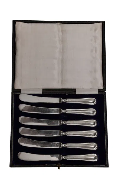 Cy Kitchen - Set Of Butter Knives - Silver