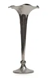 Cy Kitchen - Tall Fluted Vase - Silver
