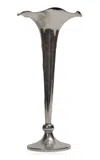 Cy Kitchen - Tall Fluted Vase - Silver