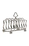 Cy Kitchen - Waved Toast Holder - Silver