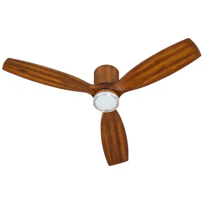 Cyan Design 56"  Mistral Walnut Led Ceiling Fan With Wall Control In Brown