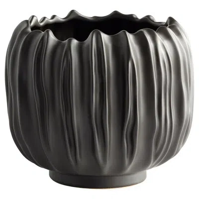 Cyan Design Abyssus Handmade Ceramic Table Vase In Black