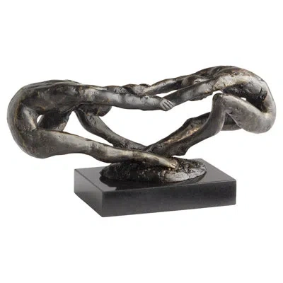 Cyan Design Adherence Sculpture In Black