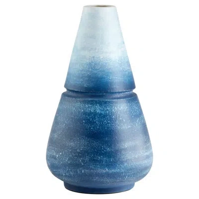 Cyan Design Amarna Vase In Blue