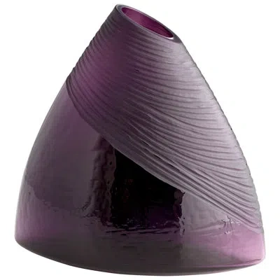 Cyan Design Amethyst Purple Glass Table Vase