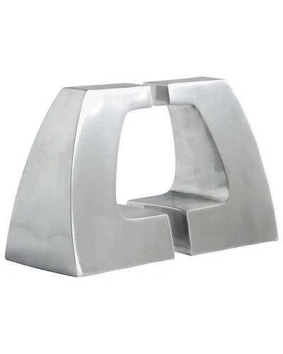 Cyan Design Apostrophe Bookends In Gray