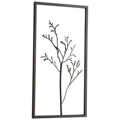 Cyan Design Arbre Trois Wall Décor In Graphite