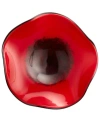 Cyan Design Art Glass Bowl - Red In Red