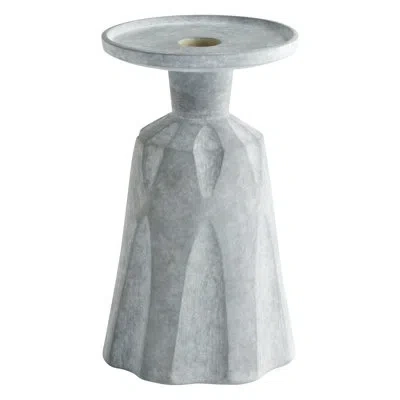 Cyan Design Attalus Earthernware Tabletop Candlestick In Gray
