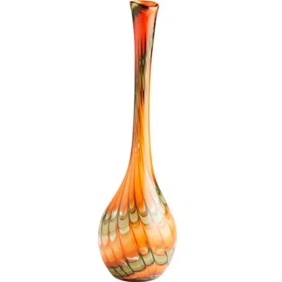 Cyan Design Atu Orange/green Glass Table Vase
