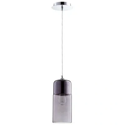 Cyan Design Berdan 1 - Light Single Cylinder Pendant In Smoke