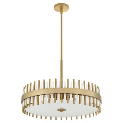 Cyan Design Cassio 6 Light Pendant | Aged Brass