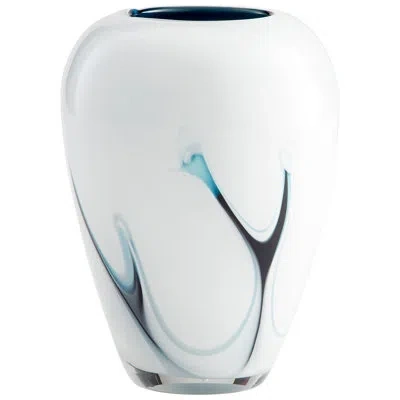 Cyan Design Deep Sky Decorative Table Vase In Blue;black;white
