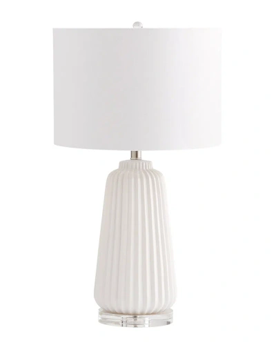 Cyan Design Delphine Table Lamp In White