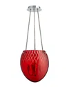 Cyan Design Red Etched Pendant