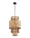 Cyan Design Wickham Pendant In Brown