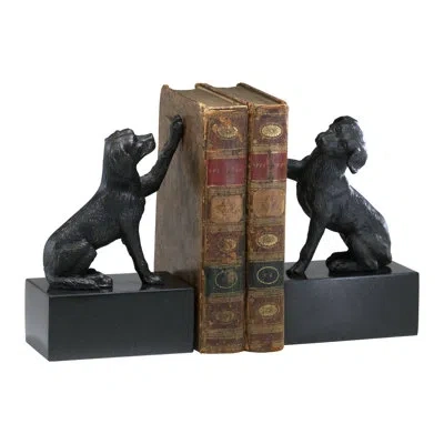 Cyan Design Dog Bookends In Old World