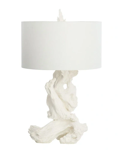 Cyan Design Driftwood Table Lamp In White