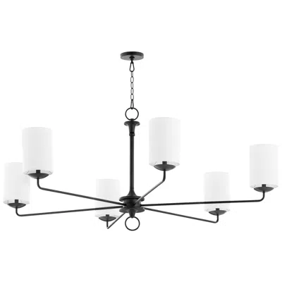 Cyan Design Ginevra Chandelier In White