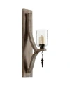 Cyan Design Giorno Wall Candleholder In Brown