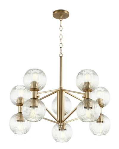 Cyan Design Helios Chandelier In Brass