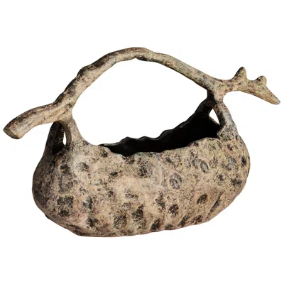 Cyan Design Hobitt Basket - Antique Ochre - Small