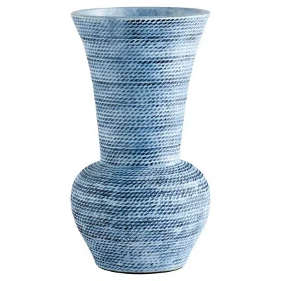 Cyan Design Hopewell Vase In Blue