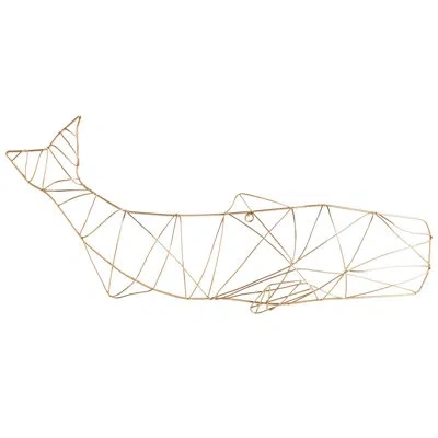 Cyan Design Humpback Wall Décor In Gold