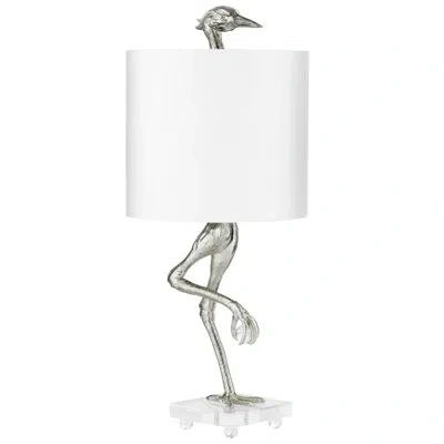 Cyan Design Ibis 35" Table Lamp In Silver Leaf